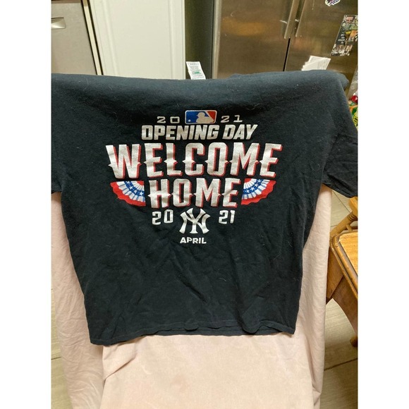 Gildan Other - 2021 Opening Day Welcome Home New York Yankees Shirt Size L